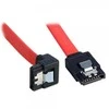Kabelis - LINDY 1m Vidinis SATA III Kabelis 2x7 Pin Latch 90°