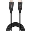 HDMI Laidas - LINDY Šviesolaidinis HDMI 8K60 Laidas, M/M, AOC, 48Gbps, 100 m, Juodas