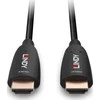 HDMI Laidas - LINDY Šviesolaidinis HDMI 8K60 Laidas, M/M, AOC, 48Gbps, 100 m, Juodas
