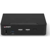 KVM Jungiklis - LINDY 2 Prievadų DisplayPort 1.4, USB 3.0 ir Garso KVM Jungiklis, 7680x4320@60Hz, Juodas