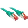 Tinklo Kabelis - LINDY Cat.6 S/FTP Tinklo Kabelis, RJ45, M/M, 250MHz, 27AWG, 7.5 m, Žalias