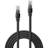 Tinklo Kabelis - LINDY Cat.6 U/UTP Tinklo Kabelis, RJ45, M/M, 250MHz, 10 m, Juodas