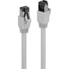 Tinklo Kabelis - LINDY Cat.8.1 S/FTP LSZH Tinklo Kabelis, RJ45, M/M, 2000MHz, 24AWG, 2 m, Pilkas