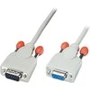 Lindy DB-9 - DB-9, 2m, Pilkas (31519)