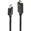 DisplayPort Kabelis - LINDY DisplayPort į HDMI Kabelis, 3840x2160@30Hz, 3 m, Juodas