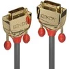 Vaizdo Kabelis - LINDY Gold Line DVI-D SLD Single Link Kabelis, M/M, 20 m, Pilkas