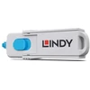 Priedas - LINDY HDMI Prievado Blokavimo Raktų Rinkinys (4 Vnt., ABS, Mėlyna)