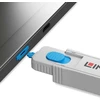 Priedas - LINDY HDMI Prievado Blokavimo Raktų Rinkinys (4 Vnt., ABS, Mėlyna)