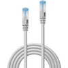 Tinklo Kabelis - LINDY RJ-45 S/FTP LSZH Kabelis, Cat.6A Kištukas, Cat.7 Neapdirbtas Kabelis, 3 m, Pilkas