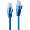 Tinklo Kabelis - LINDY Cat.6 U/UTP Tinklo Kabelis, RJ45, M/M, 250MHz, 7.5 m, Mėlynas