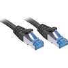 Tinklo Kabelis - LINDY Cat.6A S/FTP TPE Tinklo Kabelis, RJ45, M/M, 500MHz, 10 m, Juodas