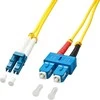Lindy Pluoštinis Kabelis - LC/SC 15m 9/125µm Vien režimas OS2