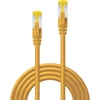 Lindy LINDY Patchkabel Cat6A RJ45 S/FTP Cat7 LSZH Kabelis gelb 30m