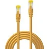 Tinklo Kabelis - LINDY RJ45 S/FTP LSZH Tinklo Kabelis, Cat.6A Kištukas, Cat.7 Neapdorotas Kabelis, 5 m, Geltonas