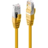 Tinklo Kabelis - LINDY Cat.6A S/FTP LSZH Tinklo Kabelis, RJ45, M/M, 500MHz, 1 m, Geltonas