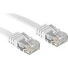 Tinklo Kabelis - LINDY Cat.6 U/UTP Plokščias Tinklo Kabelis, RJ45, M/M, 250MHz, 32AWG, 1 m, Baltas