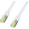 Tinklo Kabelis - LINDY RJ45 S/FTP LSZH Tinklo Kabelis, Cat.6A Jungtis, Cat.7 Raw, 1 m, Pilkas