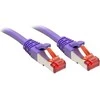 Tinklo Kabelis - LINDY Cat.6 S/FTP Tinklo Kabelis, RJ45, M/M, 250MHz, 27AWG, 20 m, Purpurinis