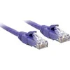 Tinklo Kabelis - LINDY Cat.6 U/UTP Tinklo Kabelis, RJ45, M/M, 250MHz, 10 m, Purpurinis