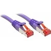 Tinklo Kabelis - LINDY Cat.6 S/FTP Tinklo Kabelis, RJ45, M/M, 250MHz, 27AWG, 7.5 m, Purpurinis