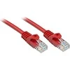 Tinklo Kabelis - LINDY Cat.6 U/UTP Tinklo Kabelis, RJ45, M/M, CCA, 250MHz, 0.5 m, Raudonas