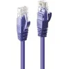Tinklo Kabelis - LINDY Cat.6 U/UTP Tinklo Kabelis, RJ45, M/M, 250MHz, 0.5 m, Violetinis