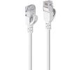 Tinklo Kabelis - LINDY Cat.6A U/FTP LSZH Ultra Slim Tinklo Kabelis, RJ45, M/M, 500MHz, 30AWG, 0.5 m, Pilkas