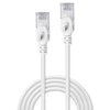 Tinklo Kabelis - LINDY Cat.6A U/FTP LSZH Ultra Slim Tinklo Kabelis, RJ45, M/M, 500MHz, 30AWG, 0.5 m, Pilkas