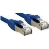 Tinklo Kabelis - LINDY Cat.6A S/FTP LSZH Tinklo Kabelis, RJ45, M/M, 500MHz, 1 m, Mėlynas