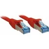Tinklo Kabelis - LINDY Cat.6A S/FTP LSZH Tinklo Kabelis, RJ45, M/M, 500MHz, 10 m, Raudonas
