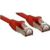 Tinklo Kabelis - LINDY Cat.6A S/FTP LSZH Tinklo Kabelis, RJ45, M/M, 500MHz, 1 m, Raudonas