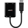 Lindy DisplayPort arba 2x HDMI MST juoda