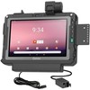 RamMounts RAM? Maitinimas + dviguba USB duomenų stotelė, skirta „Getac ZX10“