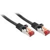 Tinklo Kabelis - LINDY Cat.6 S/FTP Tinklo Kabelis, RJ45, M/M, 250MHz, 28AWG, 0.3 m, Juodas