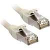 Tinklo Kabelis - LINDY Cat.6 F/UTP Tinklo Kabelis, RJ45, M/M, 250MHz, CCA, 26AWG, 0.5 m, Pilkas