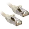 Tinklo Kabelis - LINDY Cat.6 F/UTP Tinklo Kabelis, RJ45, M/M, 250MHz, CCA, 26AWG, 10 m, Pilkas