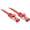 Tinklo Kabelis - LINDY Cat.6 S/FTP Tinklo Kabelis, RJ45, M/M, 250MHz, 28AWG, 1.5 m, Raudonas