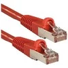 Tinklo Kabelis - LINDY Cat.6 S/FTP Tinklo Kabelis, RJ45, M/M, 250MHz, 28AWG, 7.5 m, Raudonas