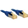 Tinklo Kabelis - LINDY RJ45 S/FTP LSZH Tinklo Kabelis, Cat.6A Kištukas, Cat.7 Neapdirbtas Kabelis, 30 m, Mėlynas