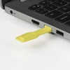 Tinklo Priedas - LINDY RJ45 Prievado Blokavimo Raktas 20x74,55x5,9mm ABS Geltonas