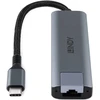 USB šakotuvas - LINDY USB 3.2 Gen 2 Type C šakotuvas, 3 priedai ir gigabito eternetas