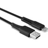 USB Kabelis - LINDY USB Type A į Lightning Laidas, M/M, 480Mbps, 2 m, Juodas