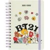 BT21 – 2021/2022 mokslo metų kalendorius (baltas)