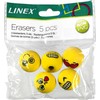Linex LINEX EMOJI pieštukų trintukai, pakuotėje 5 vnt., 400114751