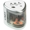 Linex Linex 400114752, Electric pencil sharpener, Sidabrinis, Baltas, 1.2 cm, 6 mm, Box, 75 mm