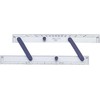 Linex parallel liniał A1615M 38cm transparent
