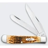„LionSteel Knives“ sulankstomo peilio dėklas „Trapper“ nerūdijančio plieno, gintaro spalvos, kaulo spalvos