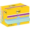 Lipnūs lapeliai 3M Post-it® Super Sticky Soulful, 47.6mmx47.6mm, 12 vnt. po 90 lapelių
