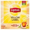 Lipton „Geltona Label“ juodoji arbata, 100 pakelių (180 g)