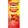 Unilever Arbata Lipton su braškių skoniu, 25 pakelių pakuotė